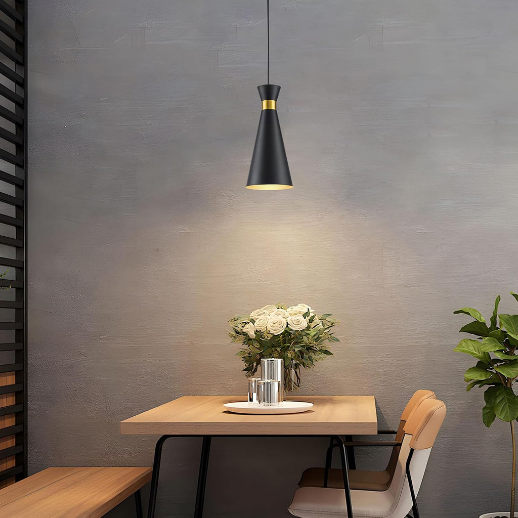 2026 New Pendant Lights Kitchen Island 3 Pack Black Gold, 5.9" Mini Modern Island Lights for Kitchen Pendant Light fixtures Adjustable Hanging Small Farmhouse Kitchen Island Lighting for Sink Bar